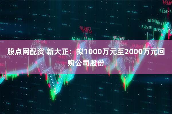 股点网配资 新大正：拟1000万元至2000万元回购公司股份