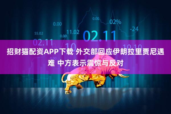 招财猫配资APP下载 外交部回应伊朗拉里贾尼遇难 中方表示震惊与反对